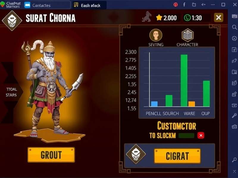 Surat Sacred Warriors Game Screenshot