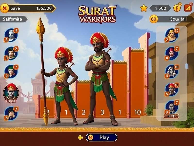 Surat Sacred Warriors Download Growth Chart